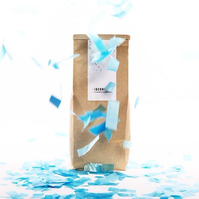 BioConfetti Rectangles 55x17mm - Blue